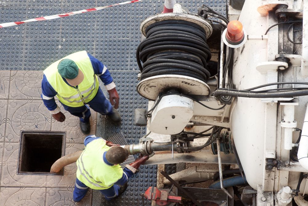 High pressure water jetting